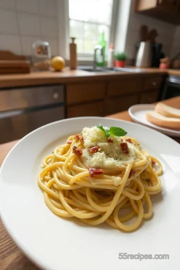 Decadent Creamy Pasta Carbonara with a Twist steps