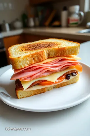 Decadent Monte Cristo Sandwich with Berry Compote steps