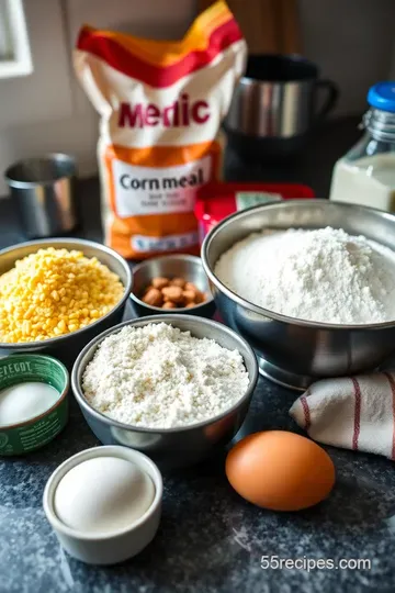 Delicious Low Salt Cornbread: A Healthy Twist on a Southern Classic ingredients