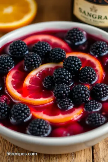 Deliciously Refreshing Blackberry Sangria: A Taste of Outback presentation