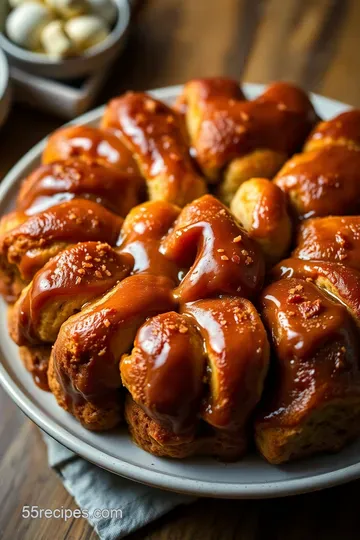 Deliciously Sticky Monkey Bread with Grands Biscuits presentation