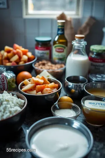 Delightfully Creamy Caramel Apple Jam ingredients