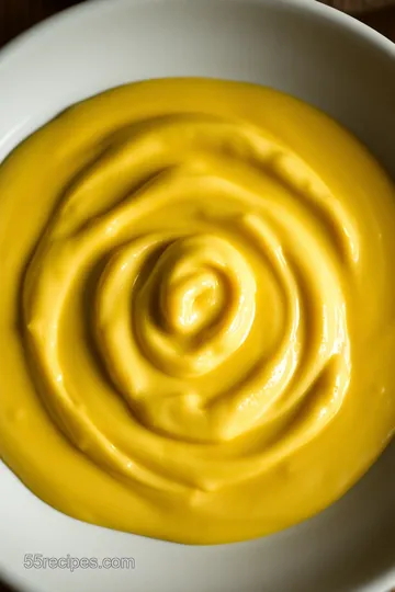 Dijonaise Delight: A Creamy Dijon Mustard Sauce presentation