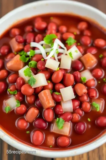 Buddha Red Bean Bowl presentation