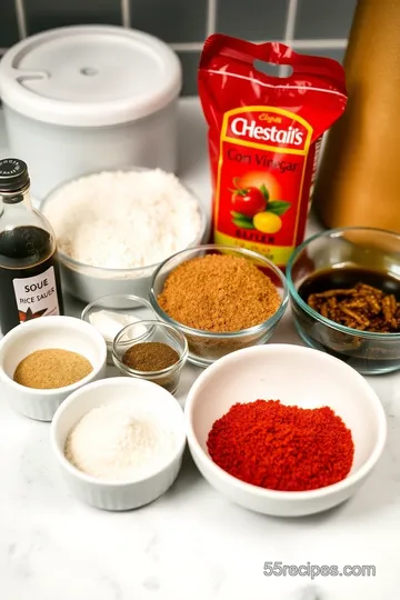 Easy Savory Stir Fry Seasoning Mix ingredients