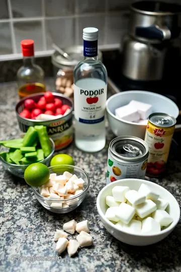 Exotic Lychee Martini: A Tropical Twist on a Classic Cocktail ingredients