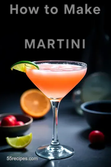 Exotic Lychee Martini: A Tropical Twist on a Classic Cocktail presentation