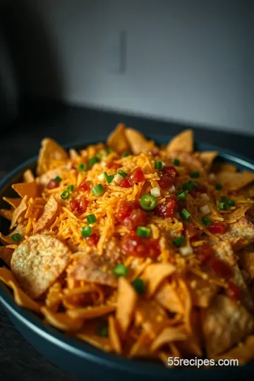 Fiesta Nacho Bake: The Ultimate Mexican Trash Recipe presentation