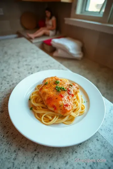 Firebirds’ Grilled Chicken Pasta with Creamy Basil Sauce steps