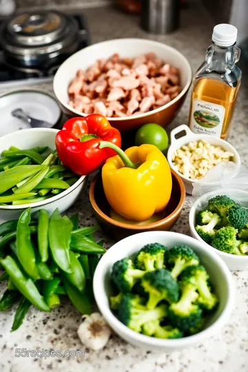 Flavorful Stir-Fry with Peanut Oil ingredients