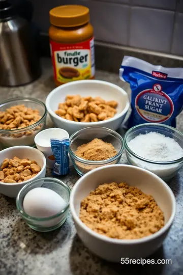 Flourless Peanut Butter Cookies: Rich Chewy Delights ingredients