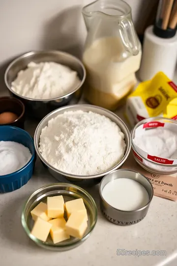 Fluffy Biscuits from Scratch: The Ultimate Comfort Food Experience ingredients