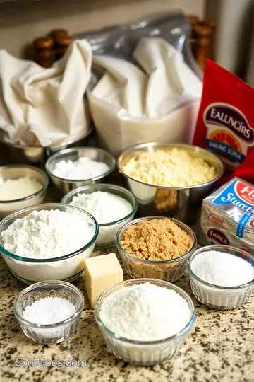 Fluffy Cotton Candy Cookies: A Sweet Nostalgia Delight ingredients