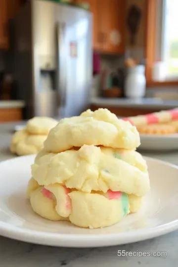 Fluffy Cotton Candy Cookies: A Sweet Nostalgia Delight steps