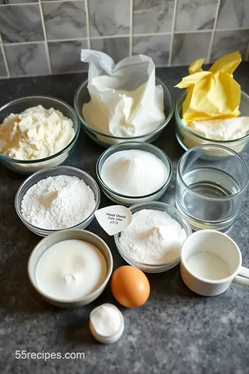 Fluffy Lactose-Free Dry Milk Pancakes ingredients