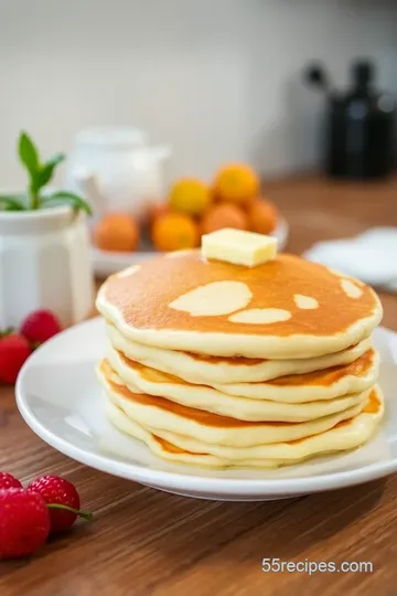 Fluffy Lactose-Free Milk Powder Pancakes steps