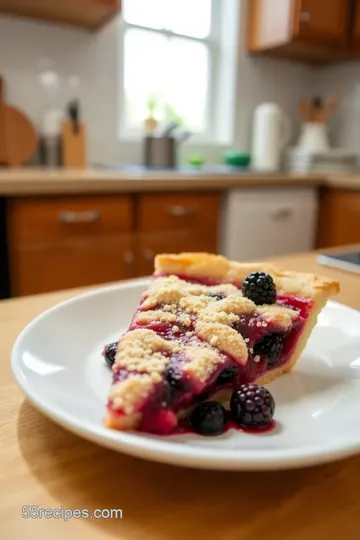 Goumi Berry Pie steps