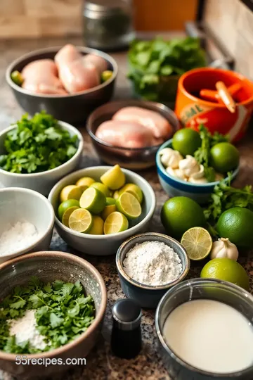 Cilantro Lime Chicken ingredients