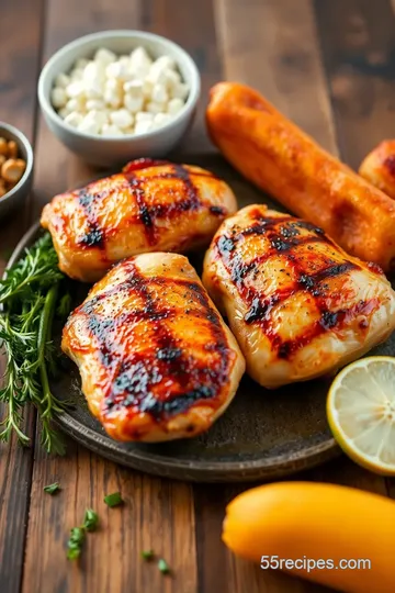 Best Grilled Chicken Thighs ingredients