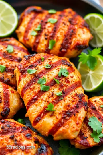 San Antonio Red Grilled Mexican Chicken Marinade presentation