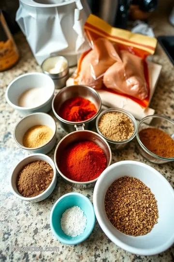 Wow Spice Blend BBQ Chicken ingredients