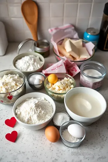 Heart Valentine Day Cake: The Ultimate Delight for Sweethearts! ingredients