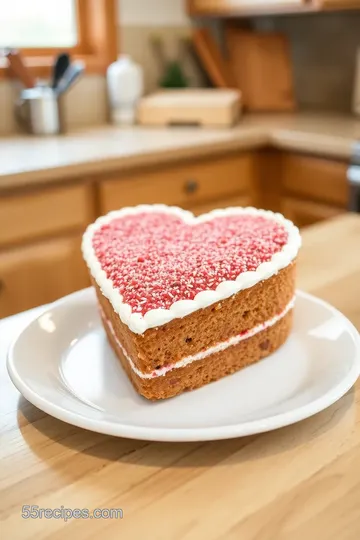 Heart Valentine Day Cake: The Ultimate Delight for Sweethearts! steps