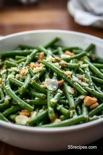 Hearty Green Bean Casserole Without Cream of Mushroom Soup presentation