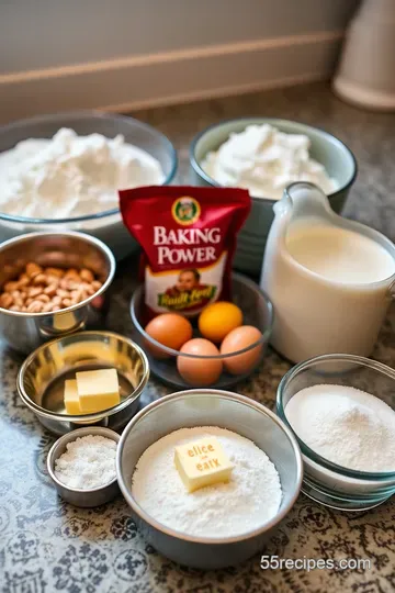 Heavenly Cinnamon Coffee Cake ingredients