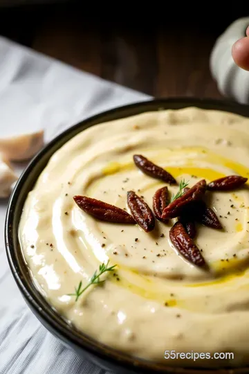 Heavenly Italian Bagna Cauda: A Warm Garlic-Infused Dip presentation