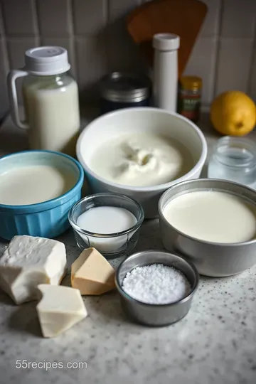 Homemade Ricotta Cheese: Creamy Bliss in Your Kitchen ingredients