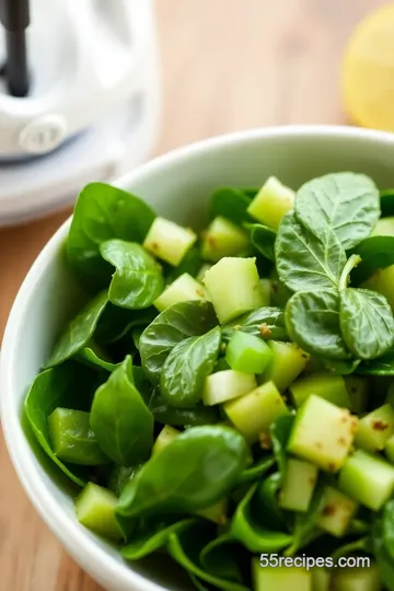 Refreshing Green Juice presentation