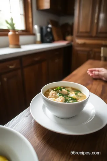 Lemon Spinach Ginger Chicken Soup steps