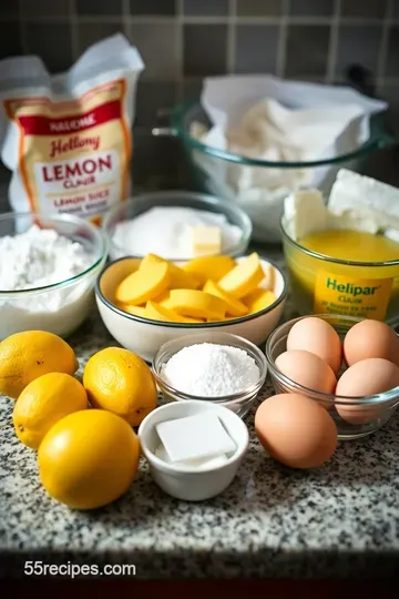 Lolly' s Lemon Drop Pie ingredients