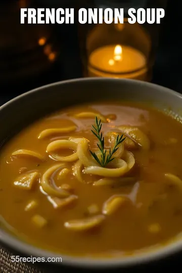 Longhorn French Onion Soup Recipe presentation