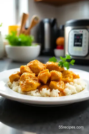 Low FODMAP Instant Pot Chicken Curry steps