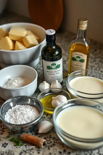 Luscious White Truffle Sauce: A Taste of Luxury ingredients