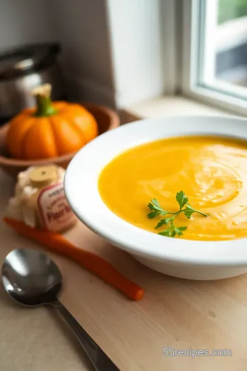 Creamy Pumpkin Beer Cheese Soup steps