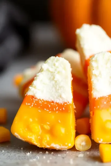 Dairy-Free Candy Corn Recipe presentation