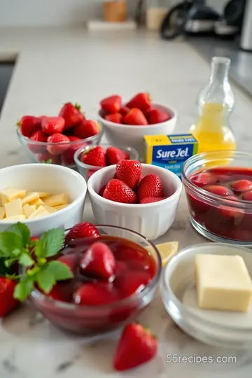 Sure Jell Strawberry Jam ingredients