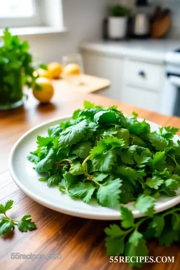 Quick & Easy Butterfly Herbs Salad steps