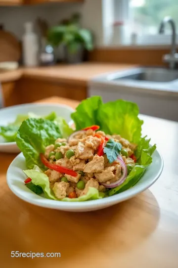 Thai Chicken Salad with Spicy Peanut Dressing steps