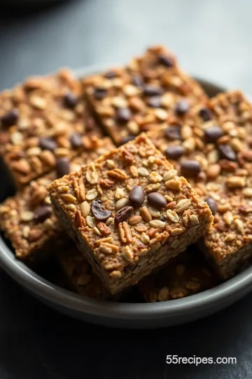 Nutty Energy Bars with Coconut Oil presentation