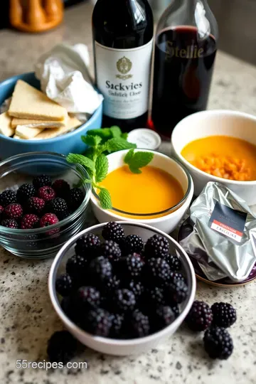Outback-Style Blackberry Sangria: A Refreshing Twist on a Classic ingredients
