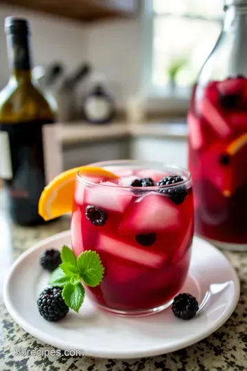 Outback-Style Blackberry Sangria: A Refreshing Twist on a Classic steps