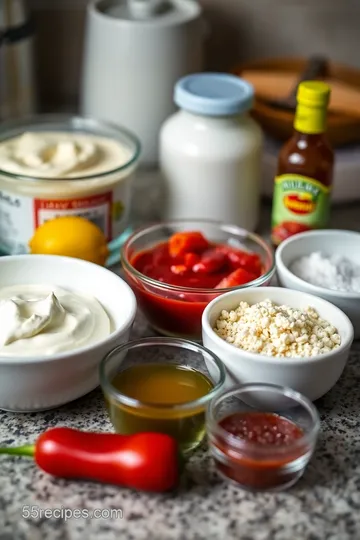 Perfectly Creamy Salsa Rosa Recipe ingredients