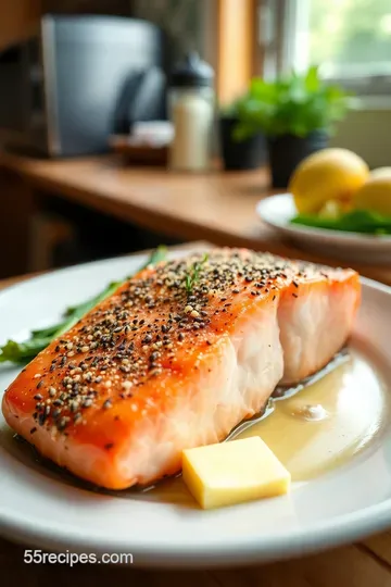Perfectly Pan-Seared Coho Salmon with Lemon-Dill Butter steps