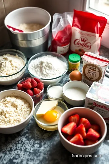 Pink Strawberry Bliss Cake ingredients