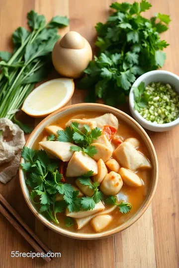 Quick Chicken Pho with Fresh Herbs ingredients