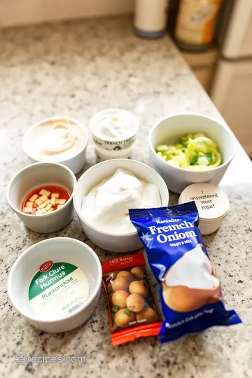 Dairy-Free French Onion Dip ingredients